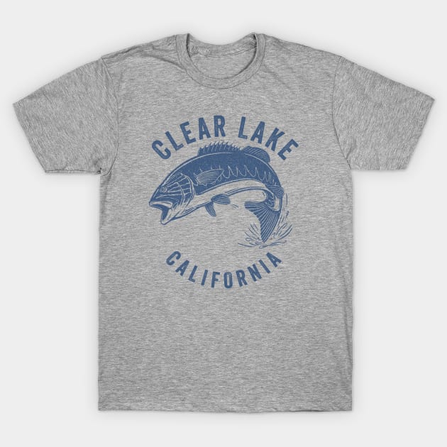 Clear Lake California T-Shirt by Eureka Shirts